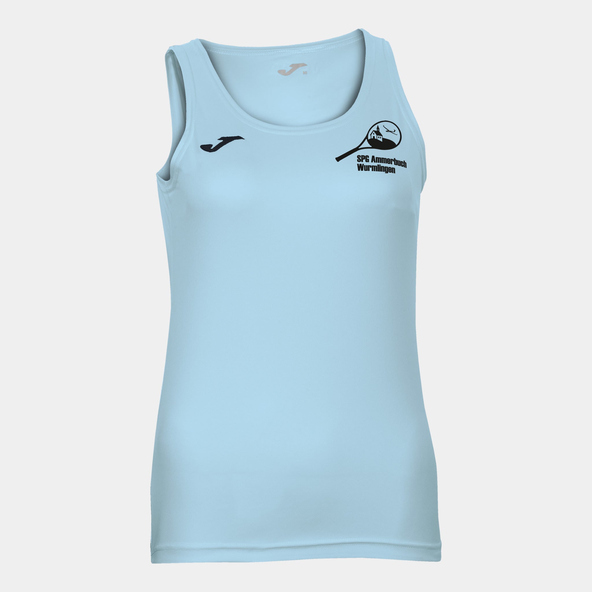 Damen Ärmelloses Shirt Diana Sky Blue – Vereinskollektion bedruckt | Maiershirts