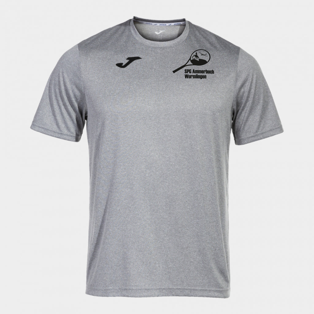 Herren T-Shirt Combi Light Melange Vorderseite – bedruckt | Maiershirts