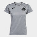 Damen T-Shirt Combi Light Melange Vorderseite – bedruckt | Maiershirts