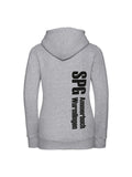 Damen Hoodie Heather Oxford Rückseite – Vereinskollektion bedruckt | Maiershirts Ammerbuch